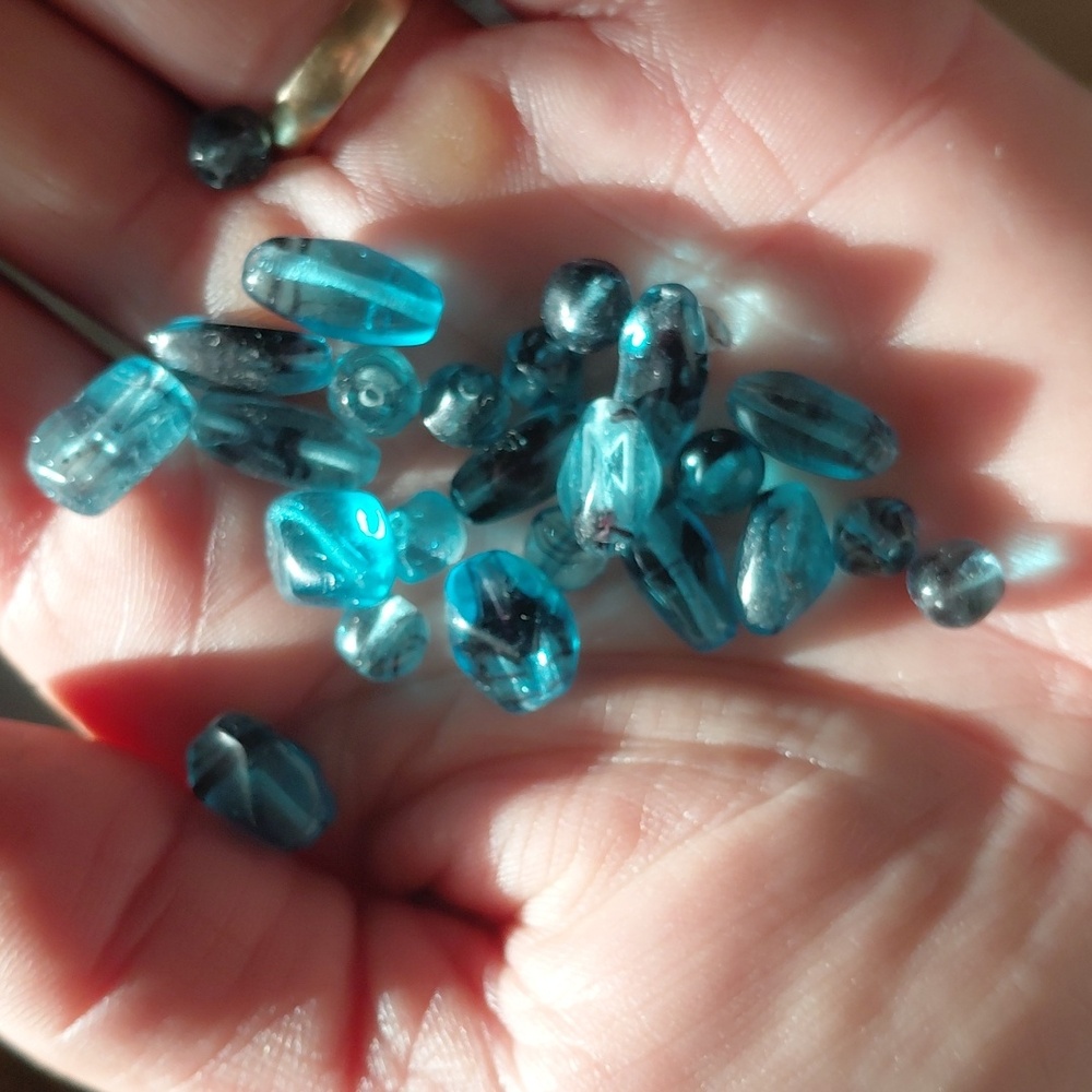 Teal Blue Kyanite Bead Bundle - Picture 2 of 3